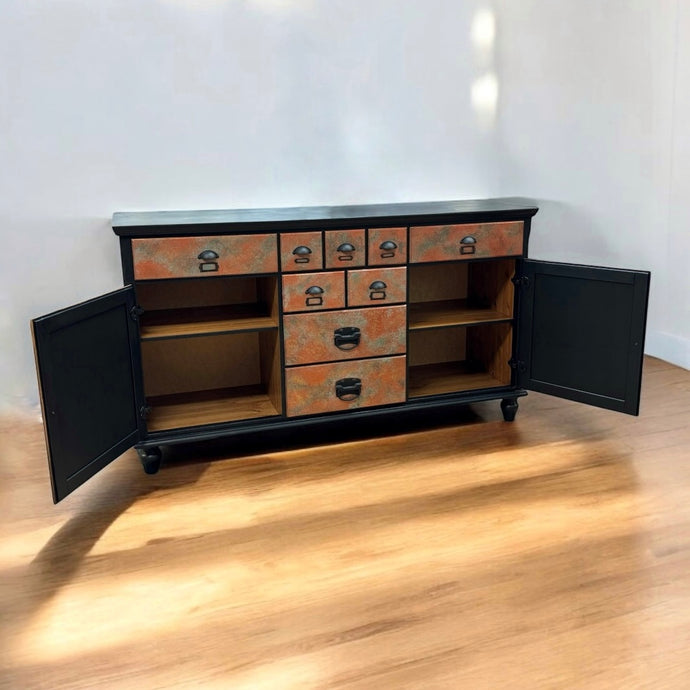 Apothecary Copper Patina Sideboard